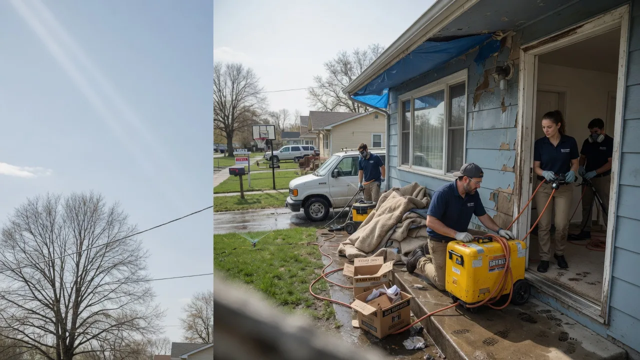 Basement Flood Cleanup in Kutztown, PA near me